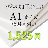 画像: A1サイズ　パネル加工（7mm）